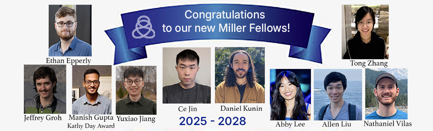 2025-2028 New Miller Fellows
